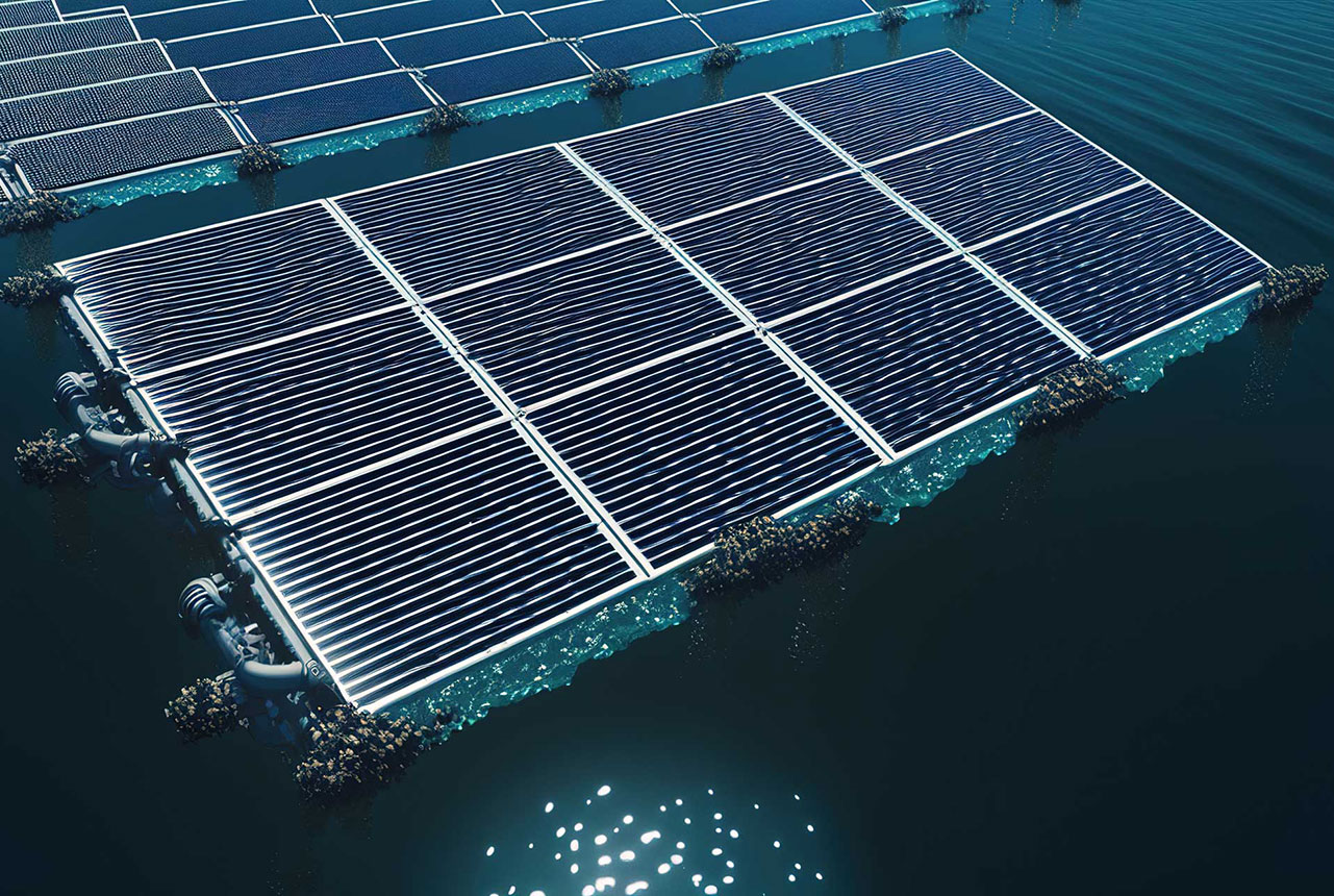 آینده‌ای نوین در تولید انرژی تجدیدپذیر با نیروگاه‌های خورشیدی شناور